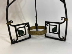 Art Nouveau Forged Flower Stand