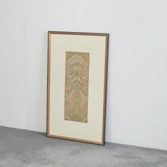 Art Nouveau Framed Jacquard Weave 1920s
