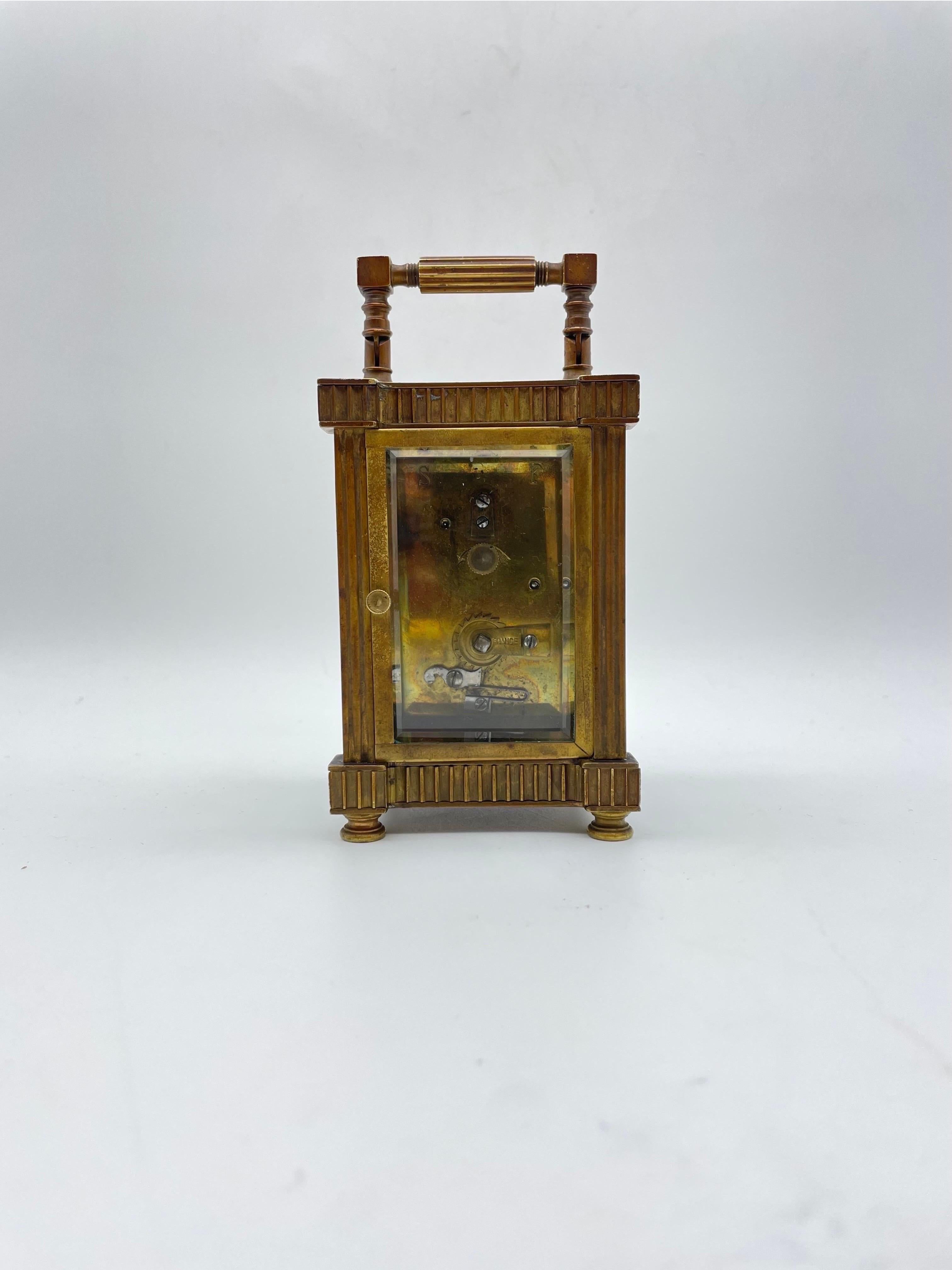 Art Nouveau france travel clocks messing For Sale 7