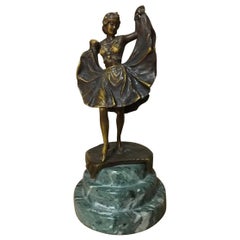 Art Nouveau Franz Xavier Bergman Oriental Vienna Bronze, 1900s