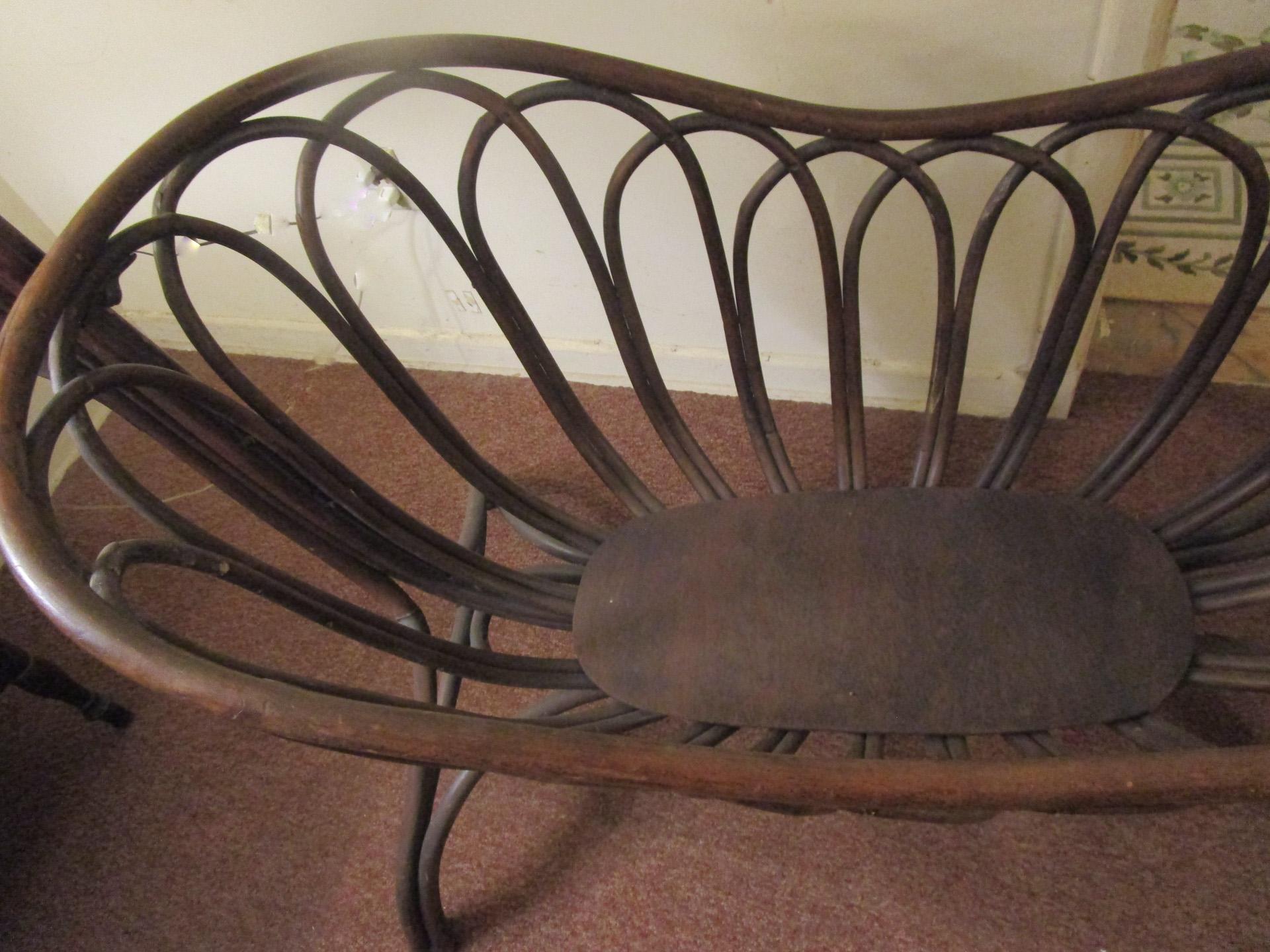 Art Nouveau French Bentwood Cradle in the Thonet Style For Sale 3
