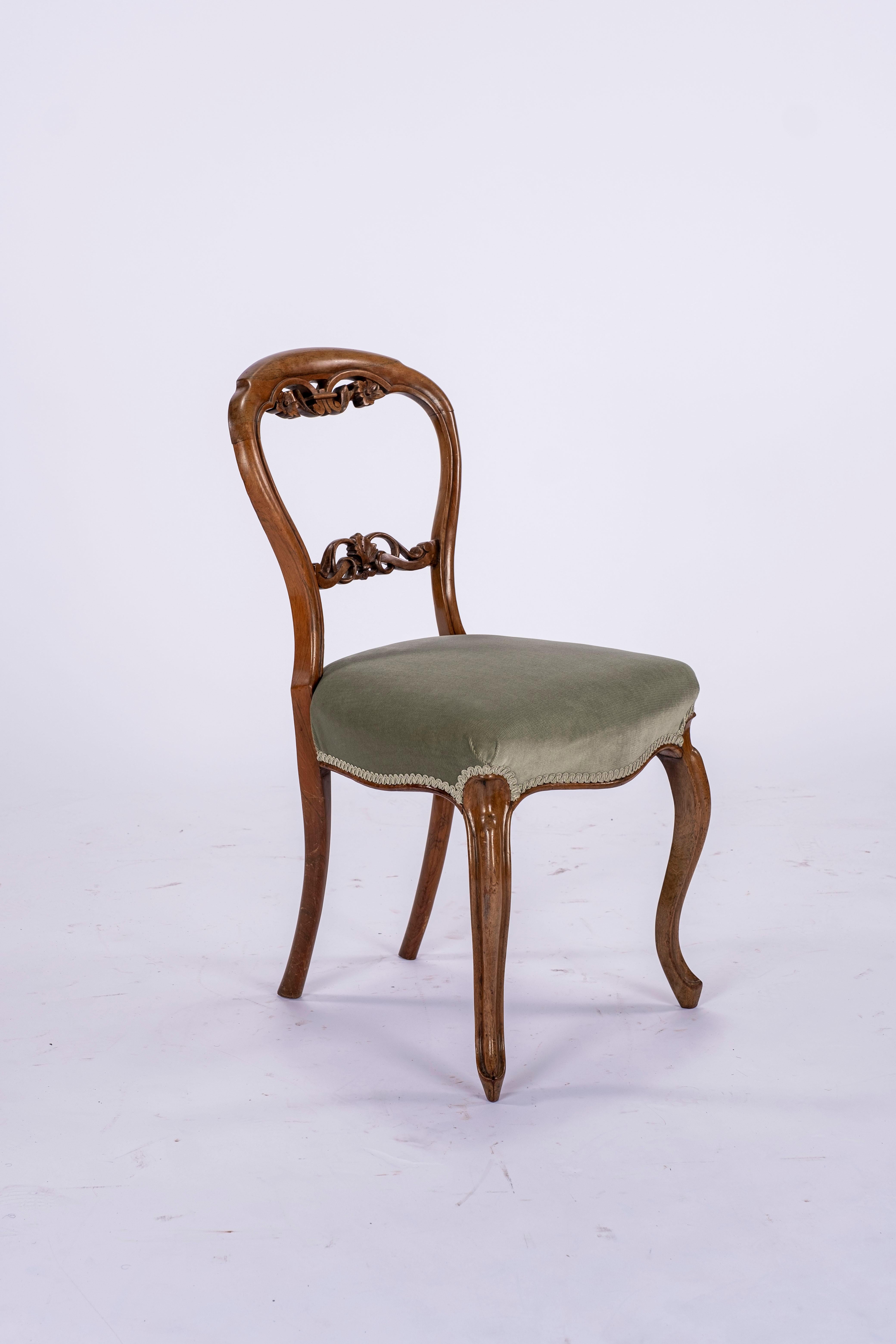 Late 19th Century Art Nouveau French Chair For Sale