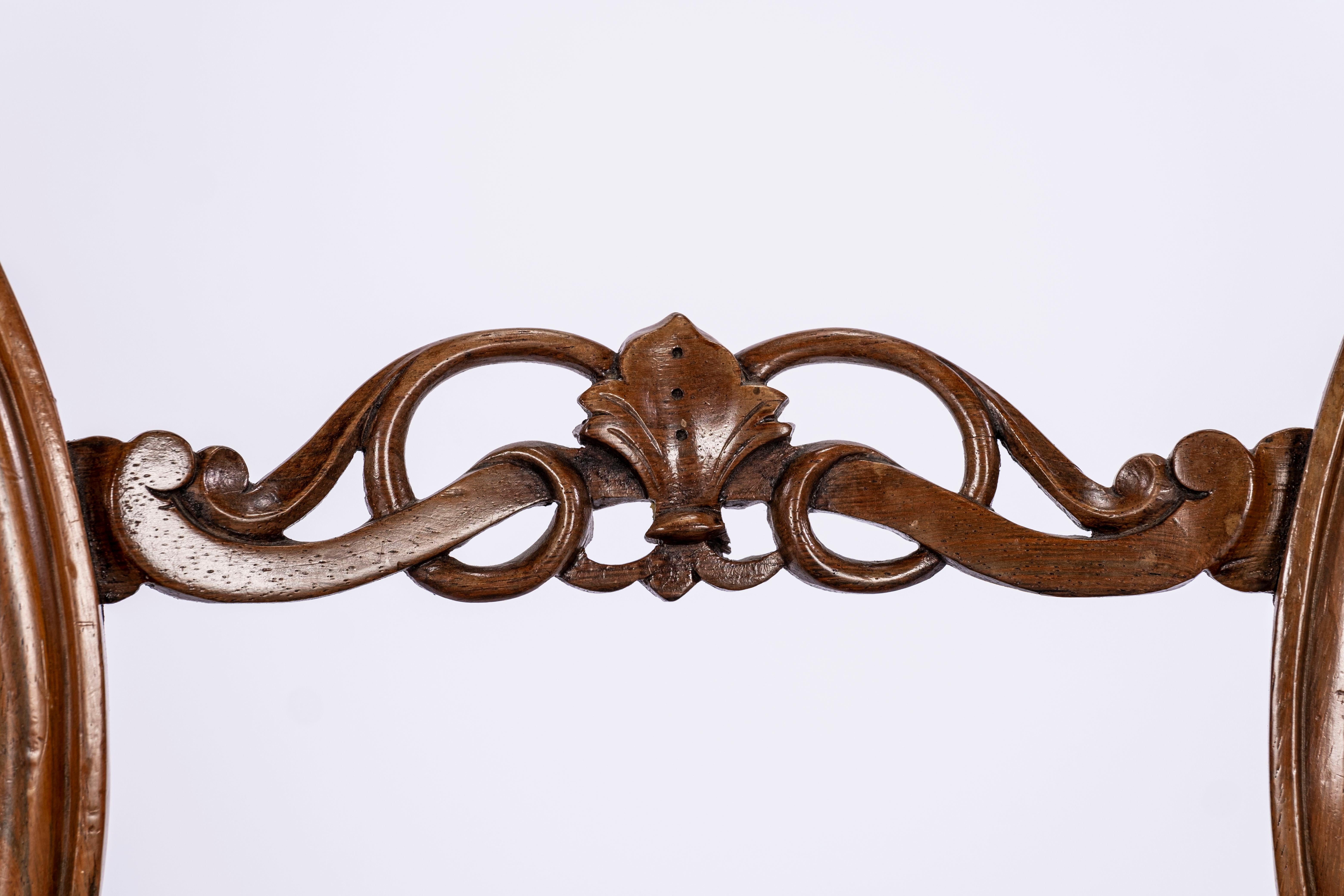 Fruitwood Art Nouveau French Chair