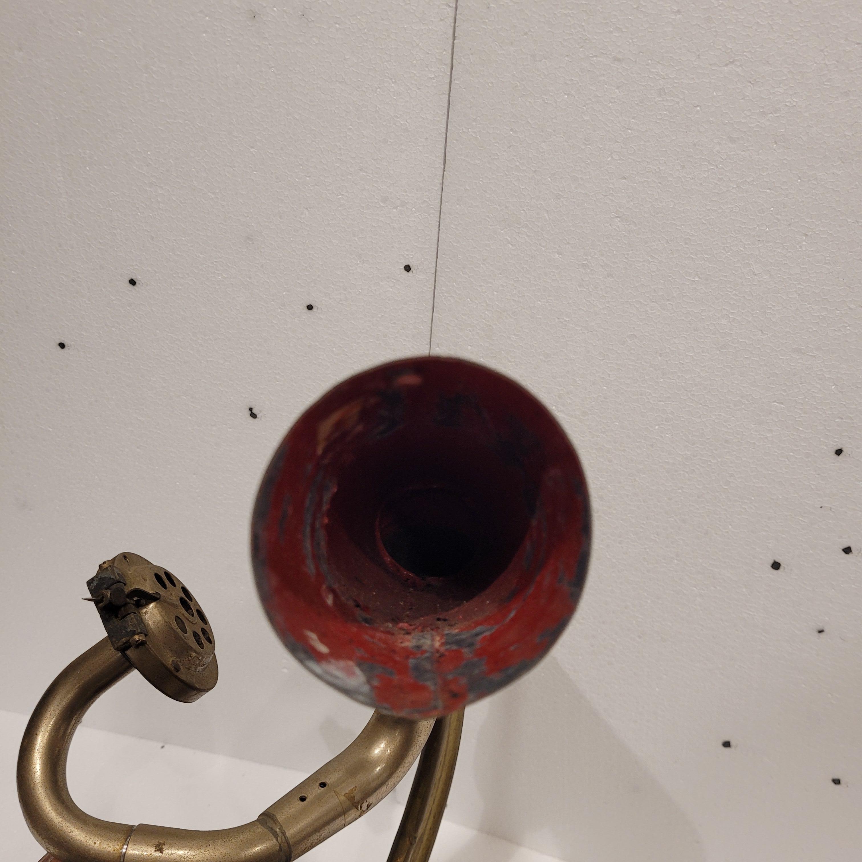 Art Nouveau francese His Master, s Voice Grammofono in vendita 8
