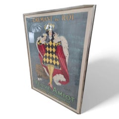 Art Nouveau French Leonetto Cappiello Advertising Lithograph Poster, Framed