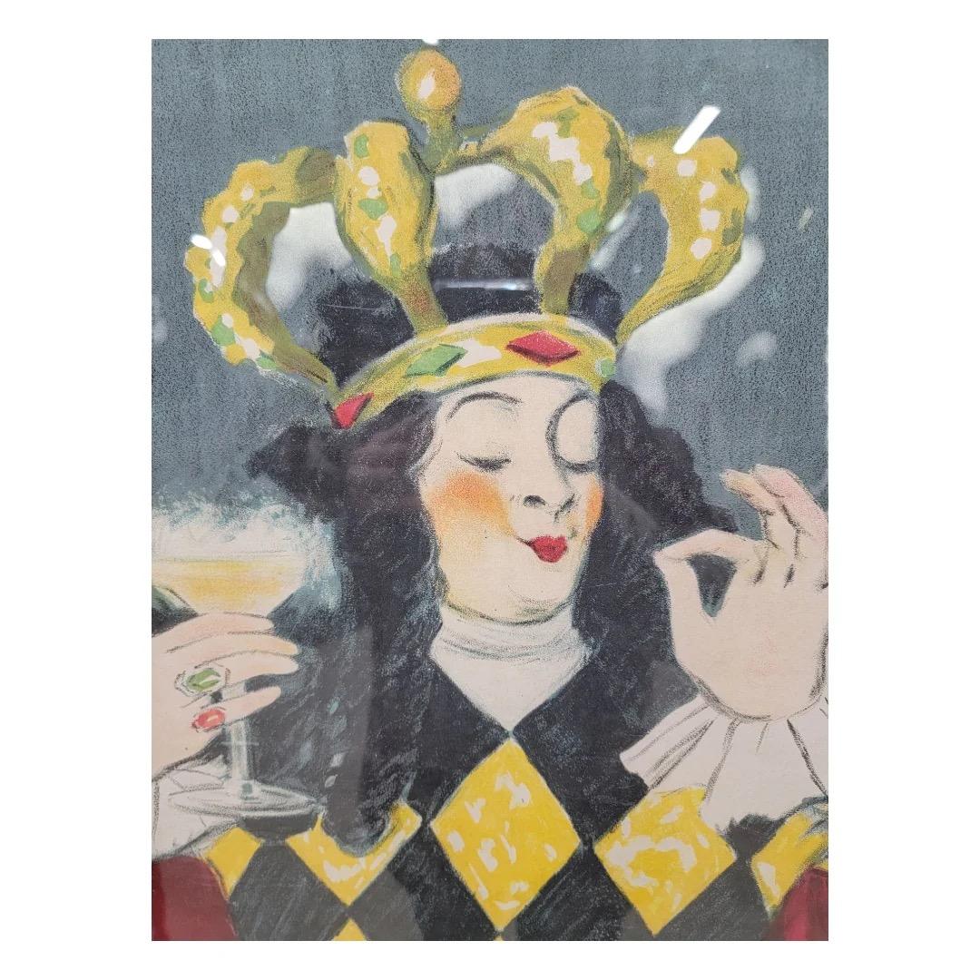 Papier Affiche publicitaire française Art Nouveau Leonetto Cappiello encadrée en vente
