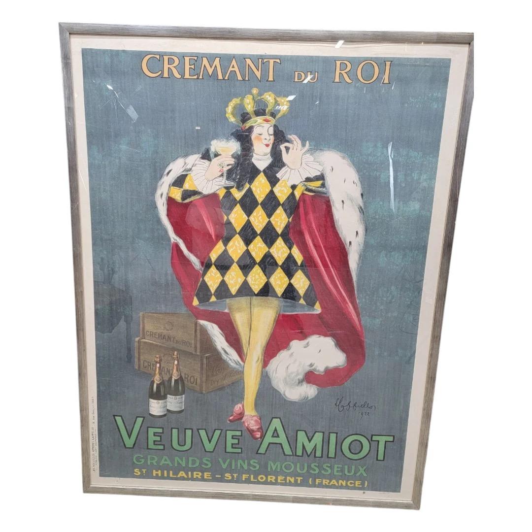 Affiche publicitaire française Art Nouveau Leonetto Cappiello encadrée en vente 2