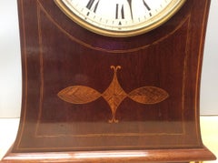 Art Nouveau French Mahogany Mantel Clock