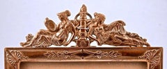 Art Nouveau French Picture Frame with a Lady Portrait Photograph