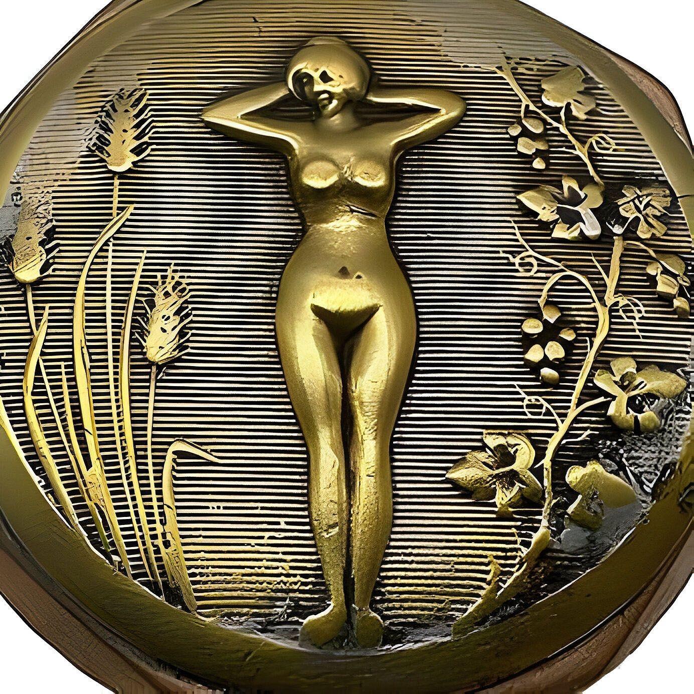 20th Century Art Nouveau French Poilu Trench Art 