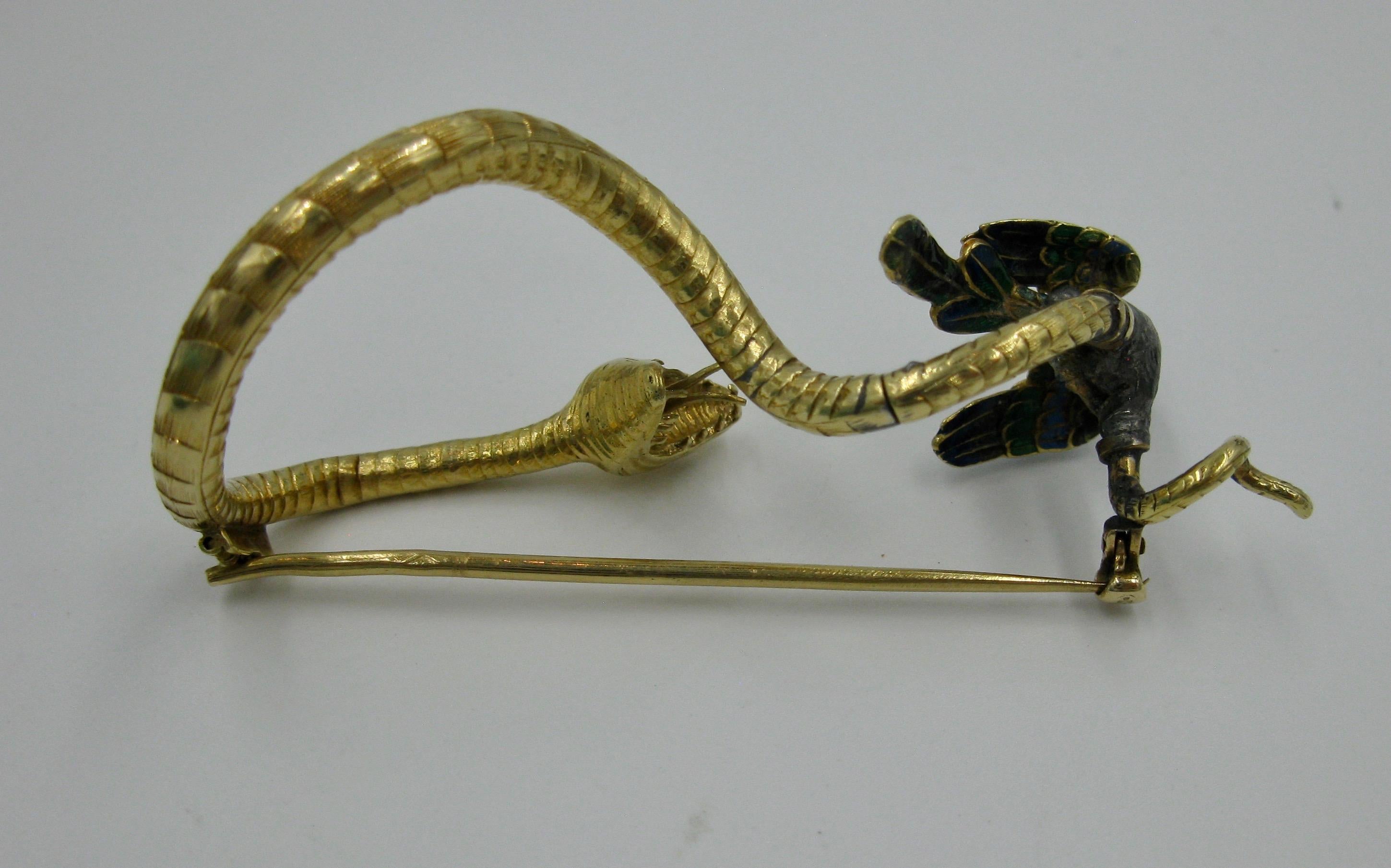 snake art nouveau
