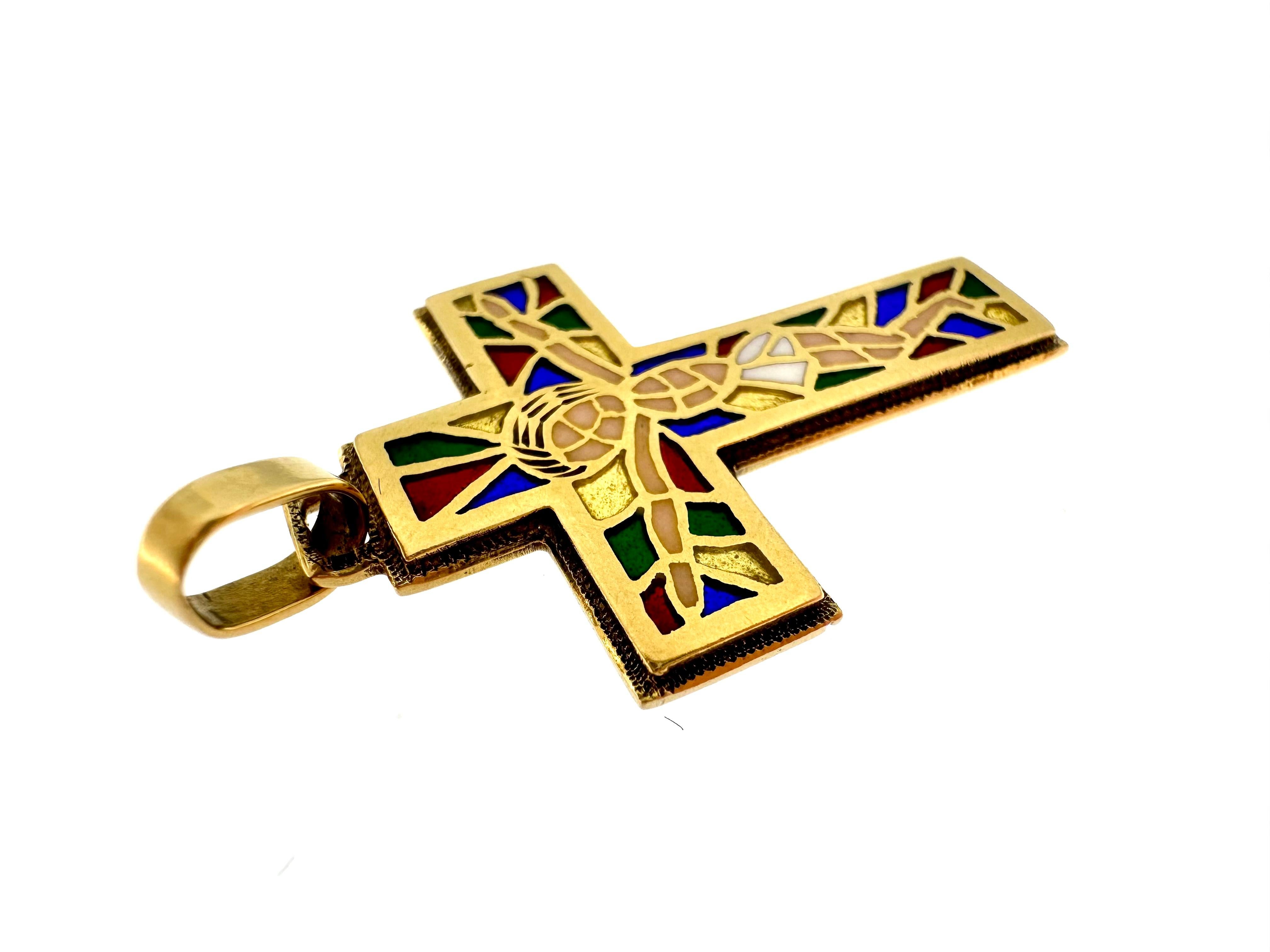 stained glass crosses for sale
