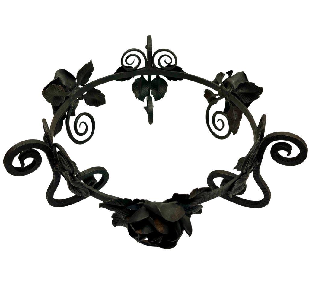 Frutero Art Nouveau Firmado Muller Fres Luneville Francia, 1900s en venta 2