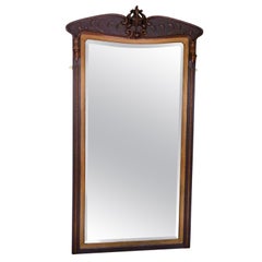 Specchio da parete a tutta altezza in stile Art Nouveau