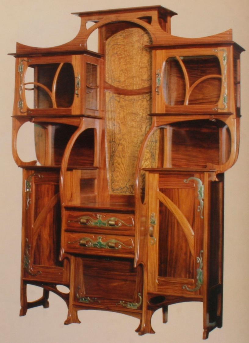 Art nouveau-Möbel von Alastair Duncan, ausgestellte Erstausgabe im Angebot 7