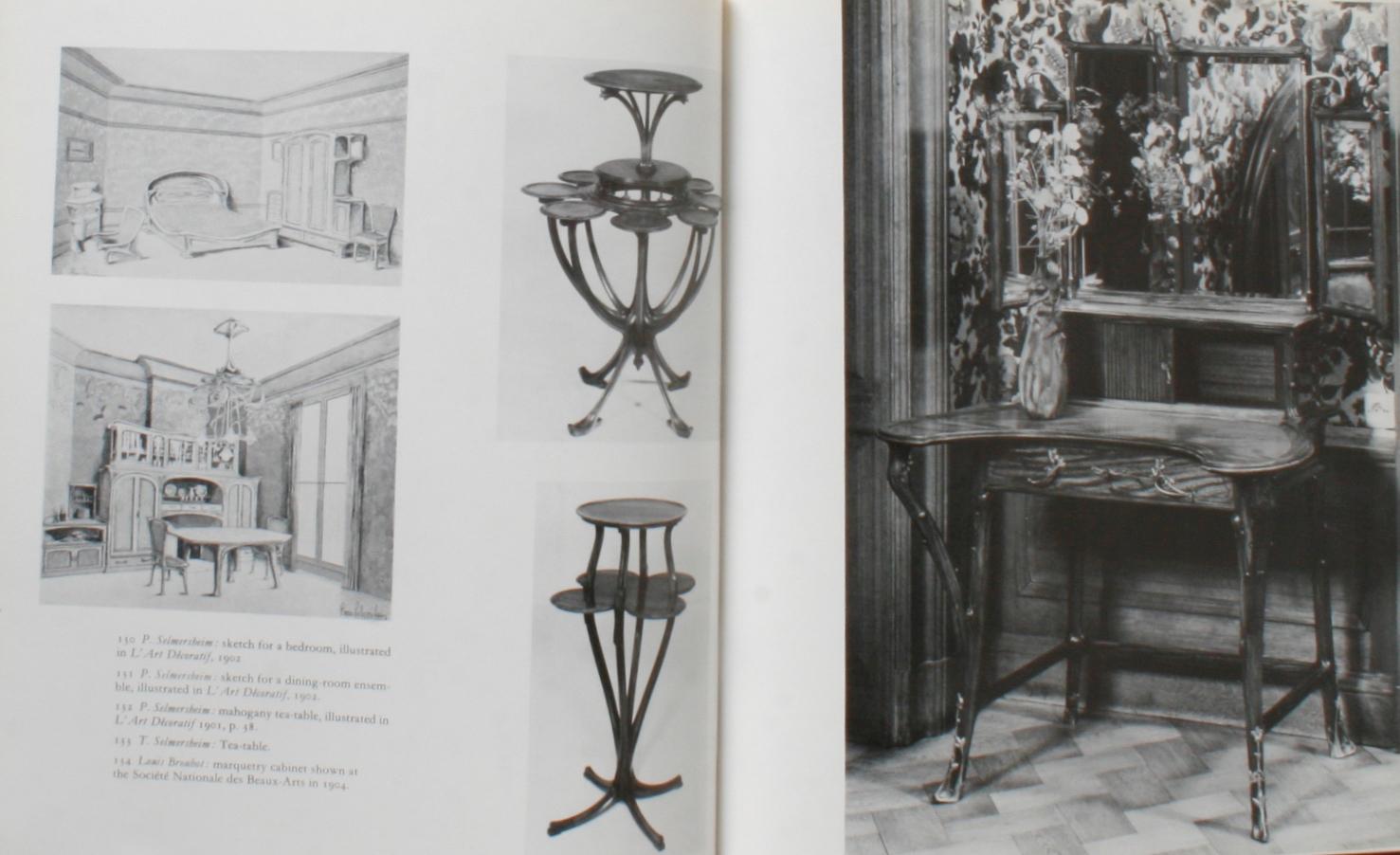 Art nouveau-Möbel von Alastair Duncan, ausgestellte Erstausgabe (Papier) im Angebot