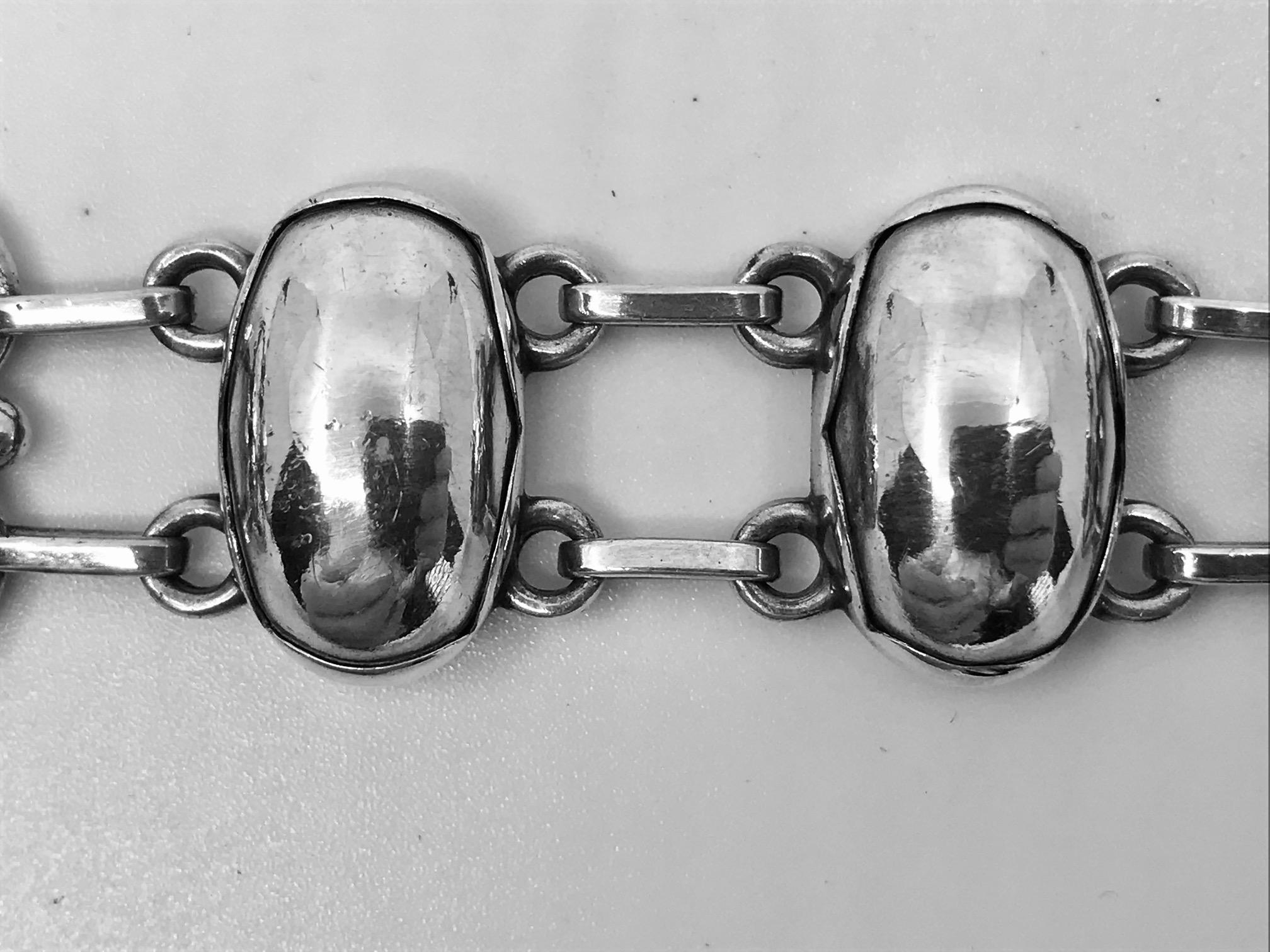 Art Nouveau Georg Jensen Bracelet #34 In Good Condition For Sale In Hellerup, DK