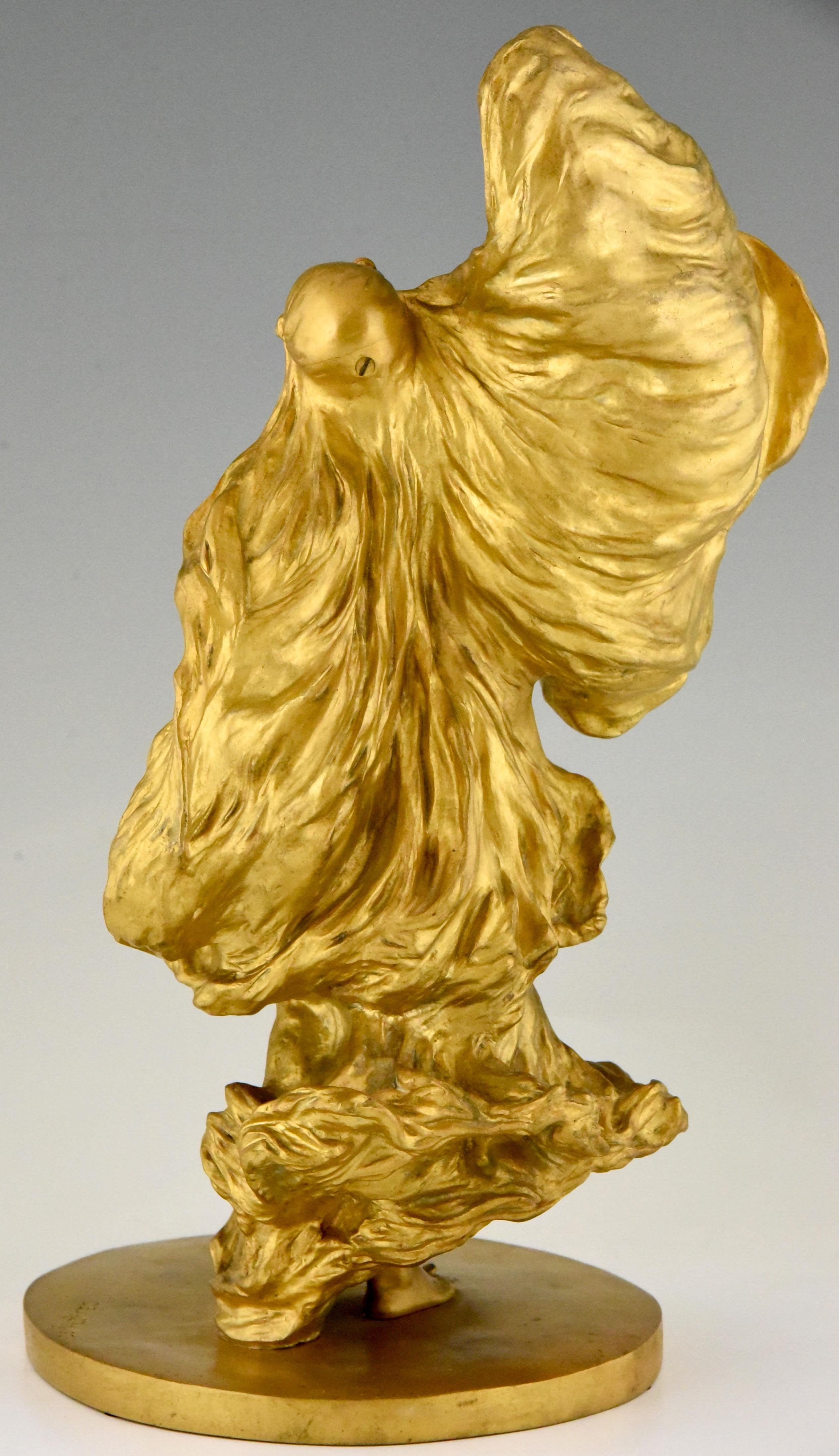 art nouveau dancer