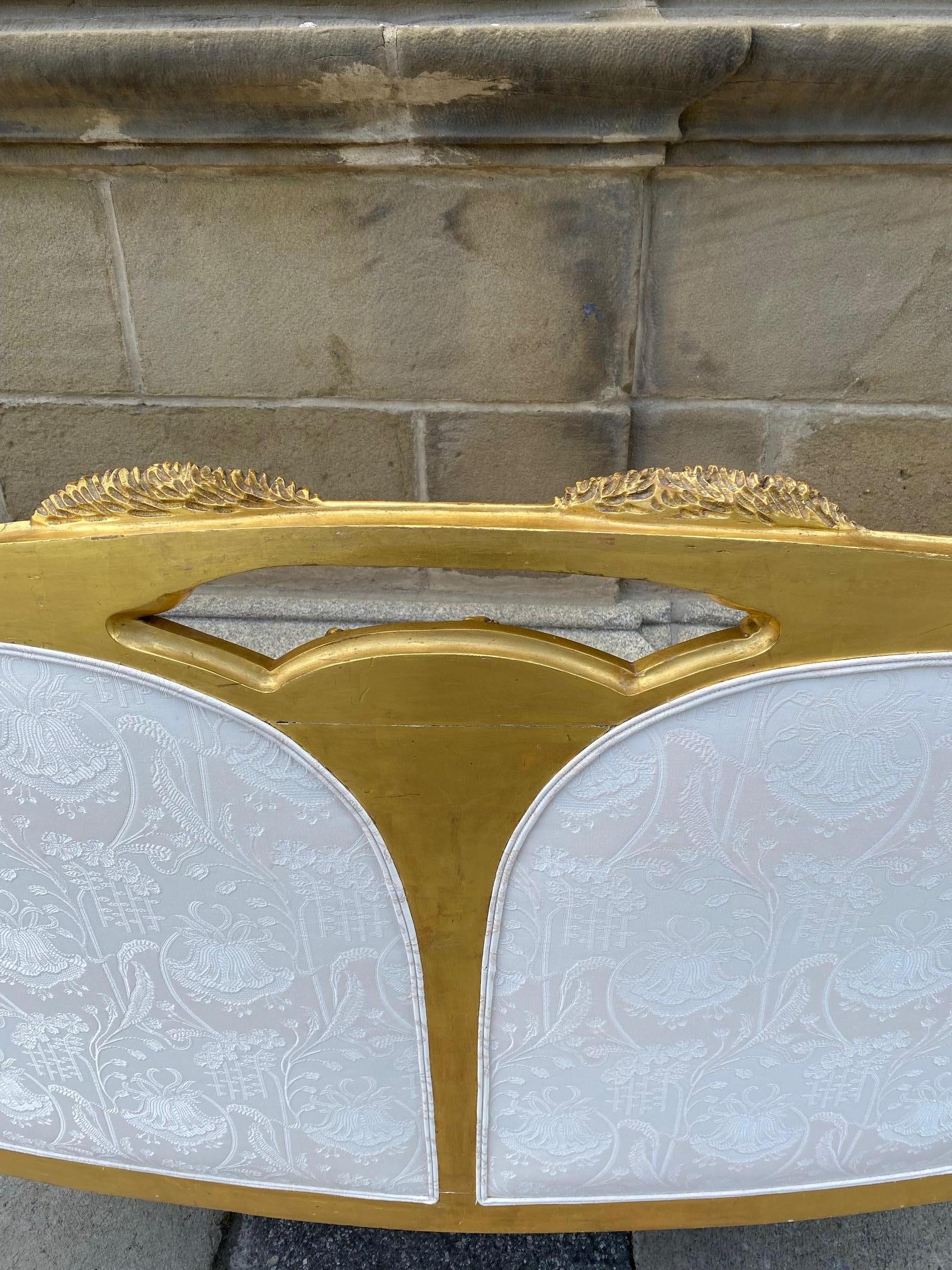 Divano in legno dorato Art Nouveau di Louis Majorelle in vendita 11