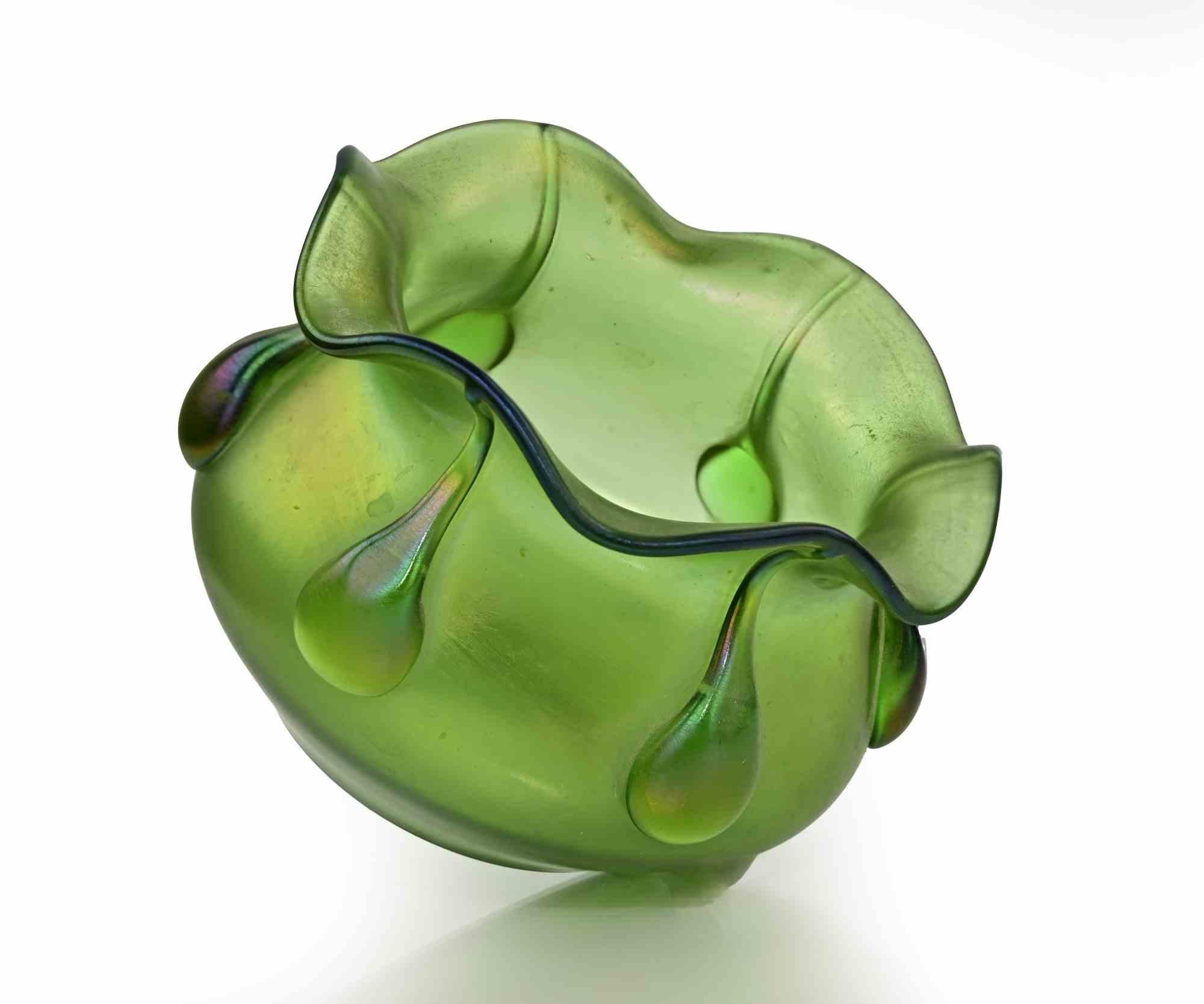 Art nouveau Vase en verre Art Nouveau, début du 20e siècle en vente