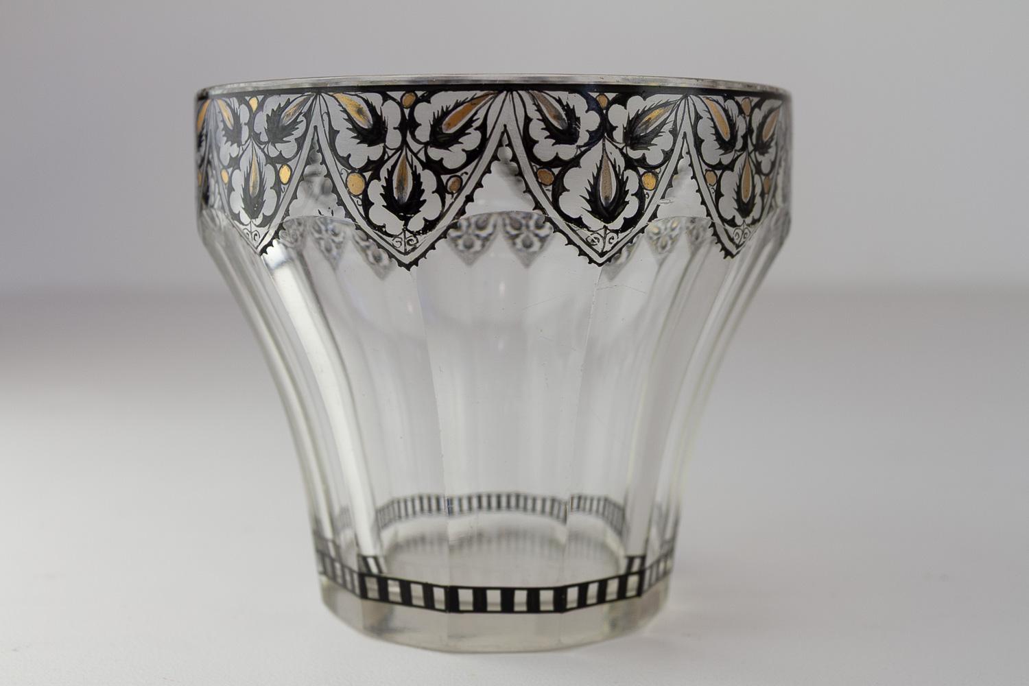 Vasi in vetro Art Nouveau, anni '20. Set di 2. in vendita 5