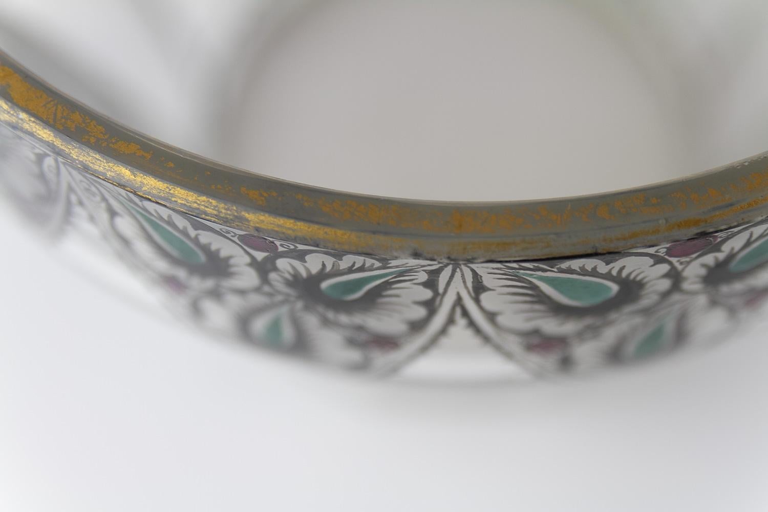 Vetro Vasi in vetro Art Nouveau, anni '20. Set di 2. in vendita
