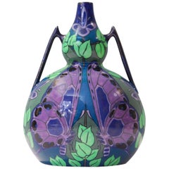 Art Nouveau Gourd Vase, Wedgwood, circa 1905