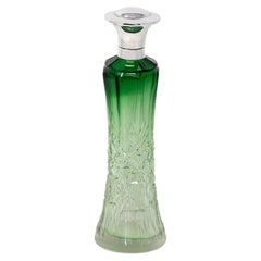 Antique Art Nouveau Gradient Perfume Bottle