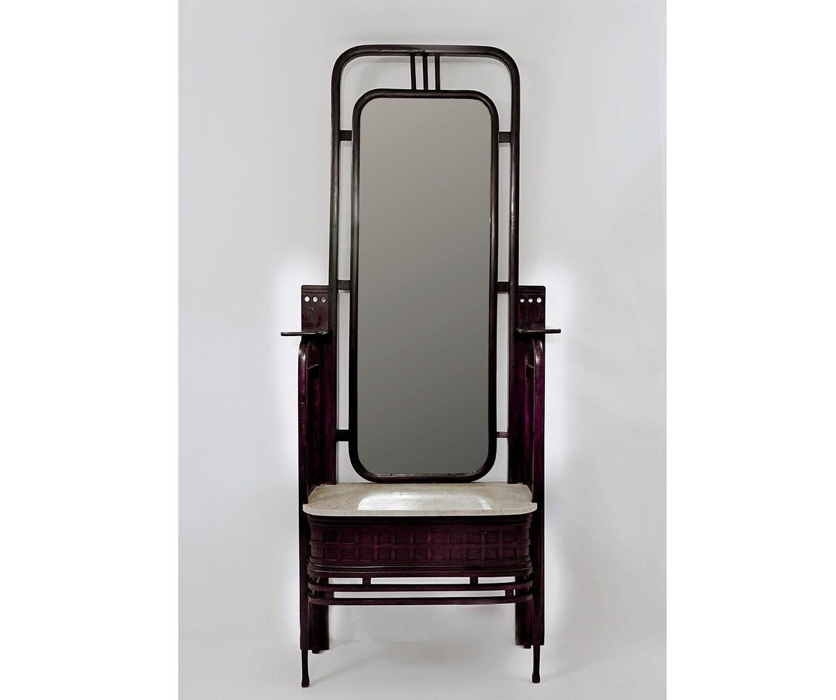 Portaoggetti Art Nouveau nello stile di Joseph Hoffmann, anni '30 in vendita 5