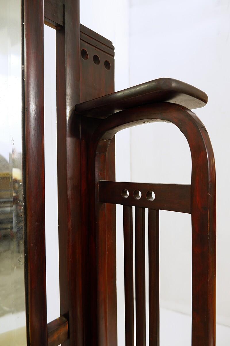 Art Nouveau Hall Stand in the Style of Joseph Hoffmann, 1930s For Sale 2