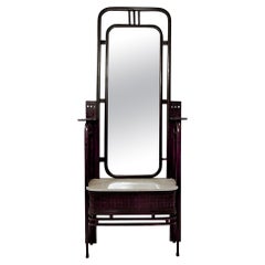 Art Nouveau Hall Stand in the Style of Joseph Hoffmann, 1930s