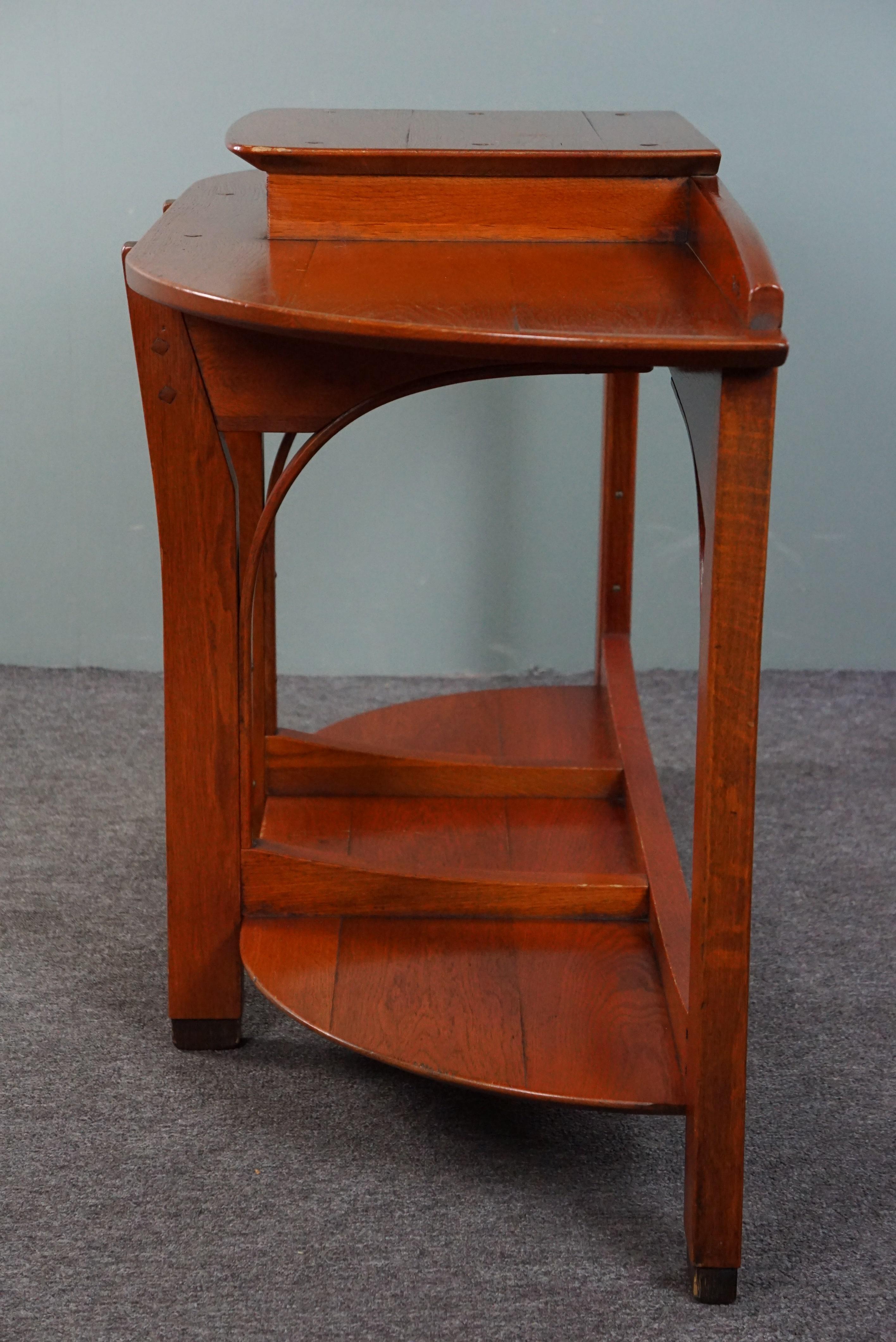 Jugendstil-Dielenmöbel von Schuitema Dielenschrank und Spiegel (Ende des 20. Jahrhunderts) im Angebot