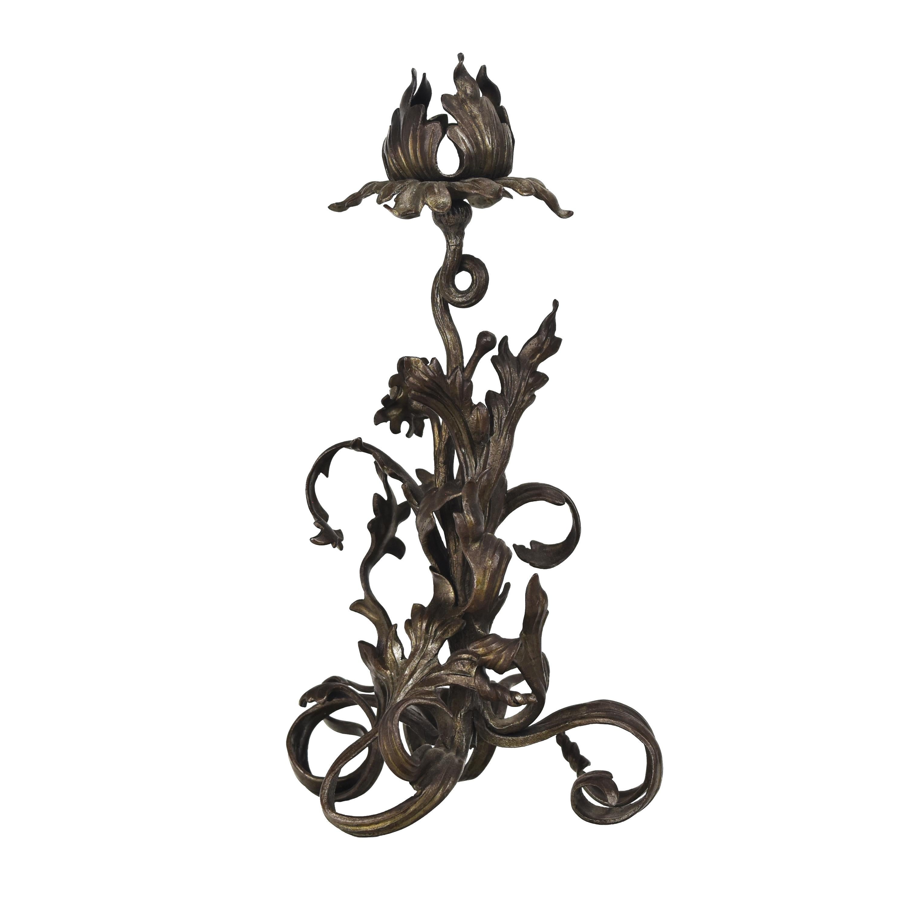 wrought iron candle sconces