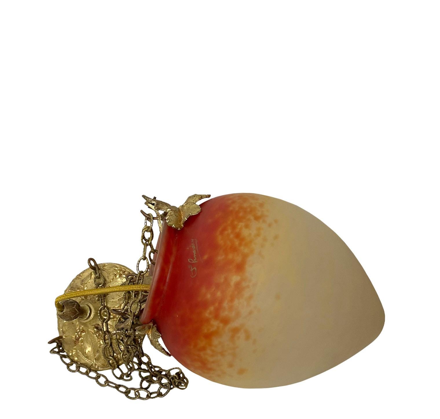 Lampada in vetro 