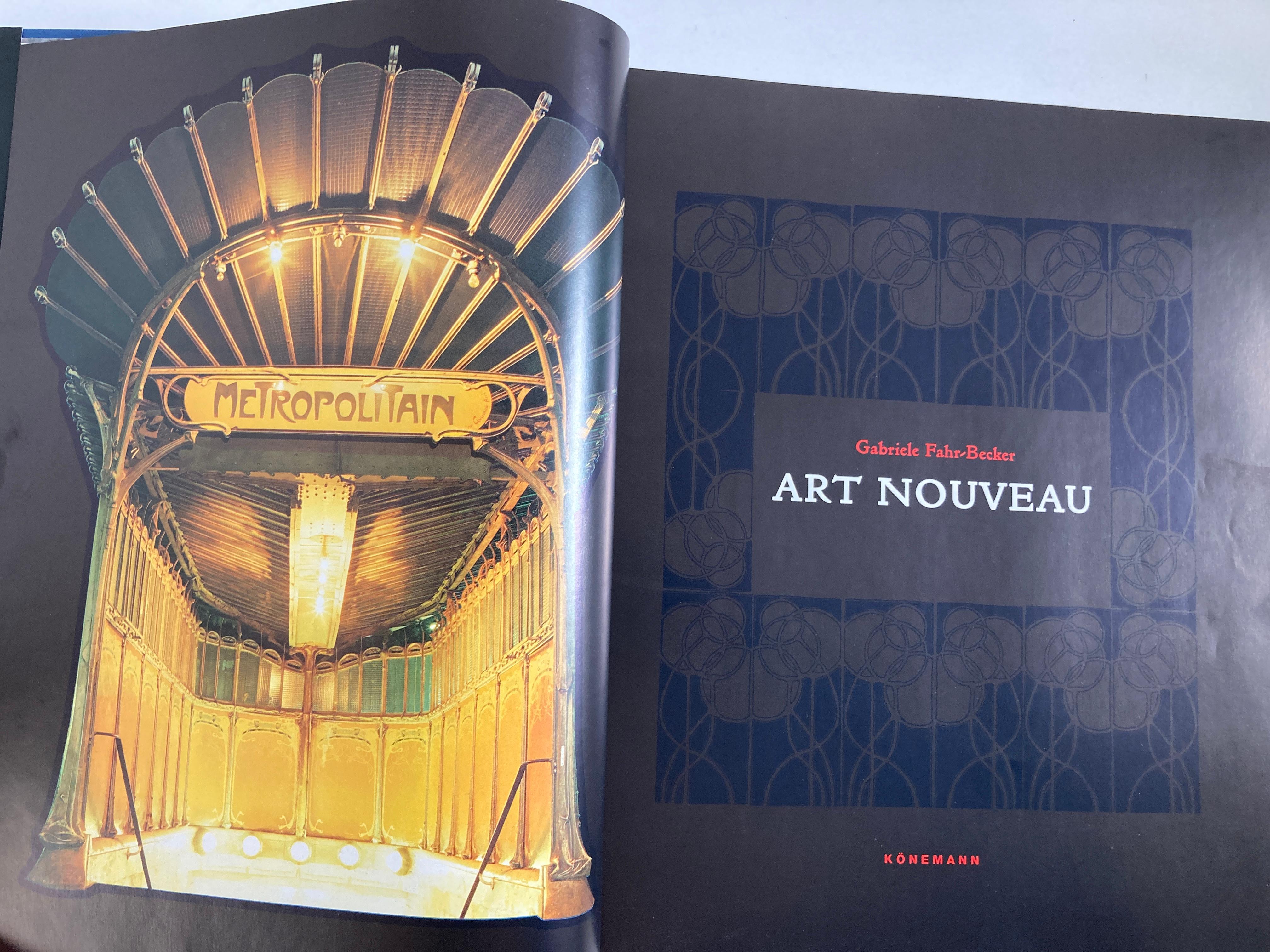 XXIe siècle et contemporain Livre Art Nouveau à couverture rigide et photo illustrée - Gabriele Fahr-Becker, auteur en vente