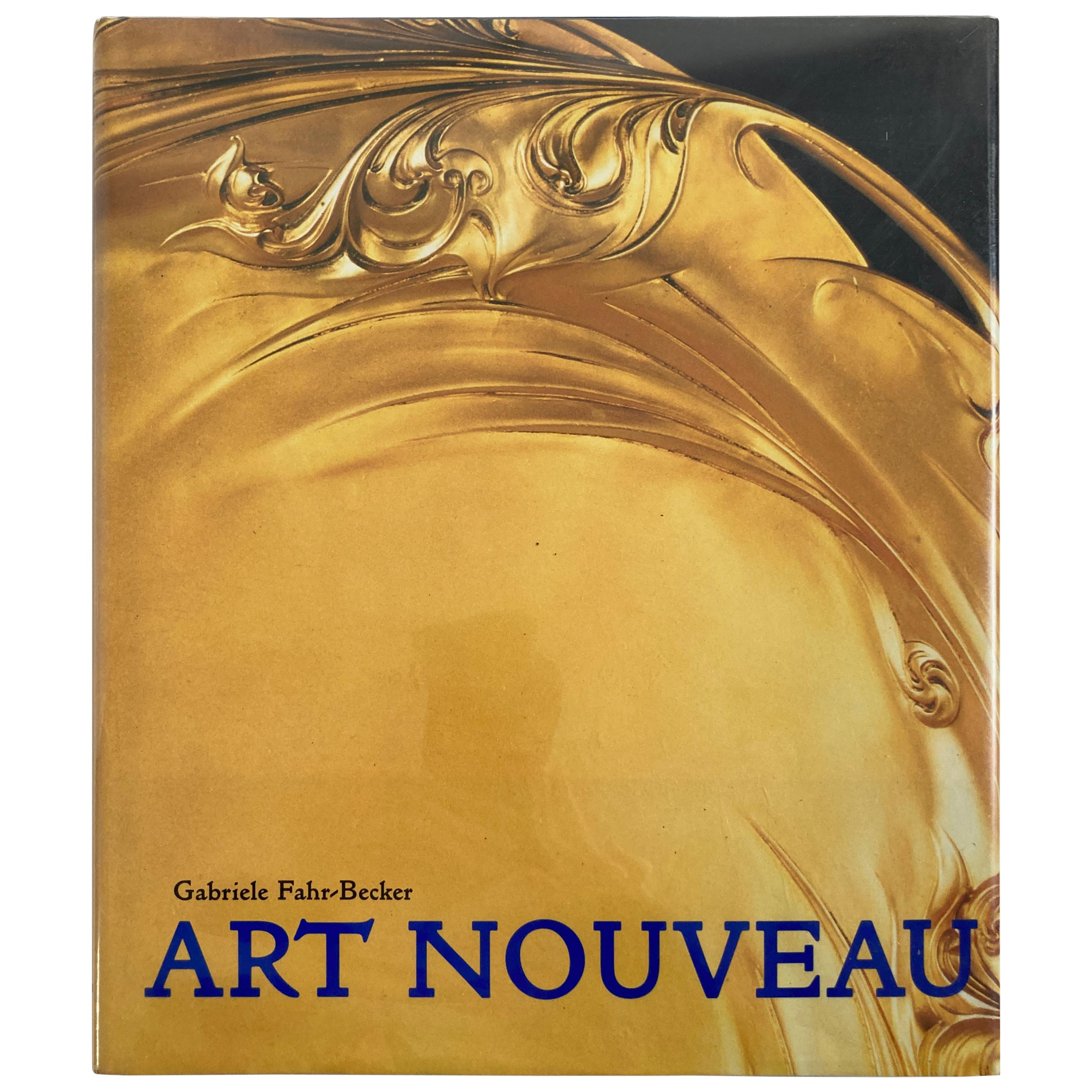 Livre Art Nouveau à couverture rigide et photo illustrée - Gabriele Fahr-Becker, auteur