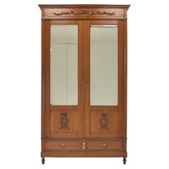 Art Nouveau Cherry Showcase, 1910 For Sale at 1stDibs