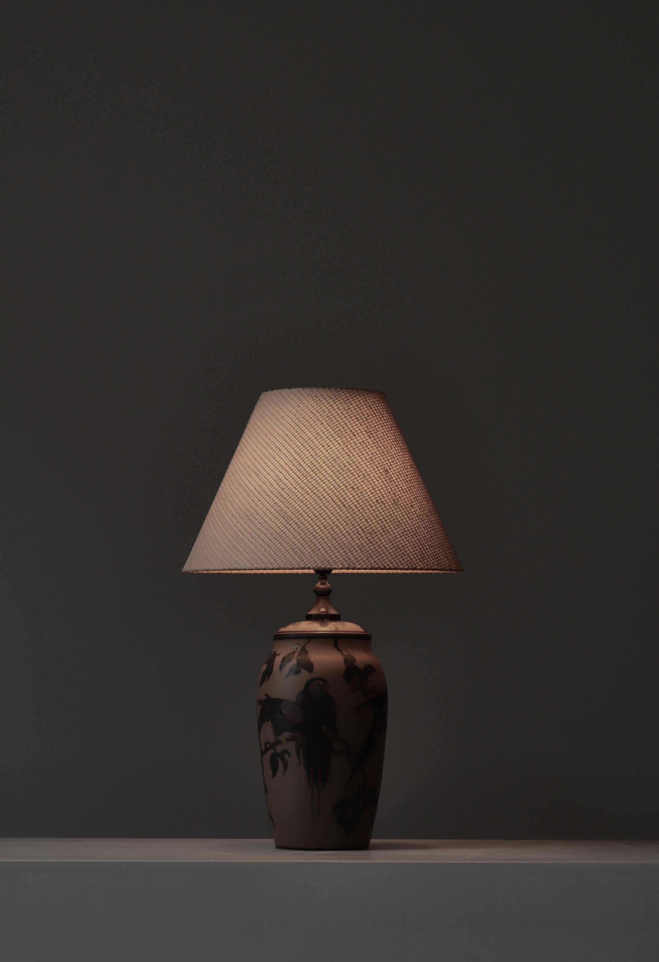 Céramique Lampe de table Art Nouveau 