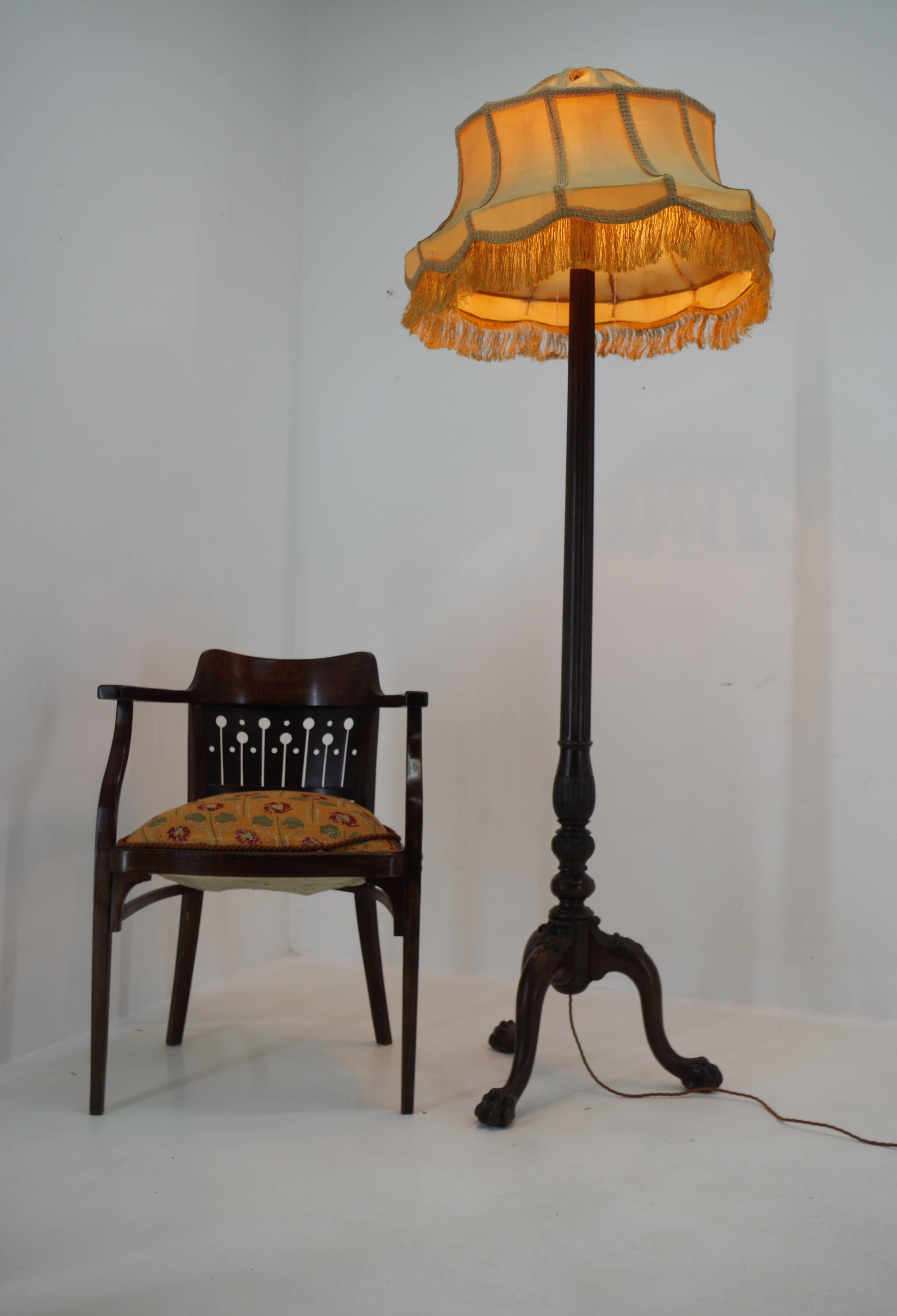 Art Nouveau Huge  Floor Lamp, 1910s For Sale 9