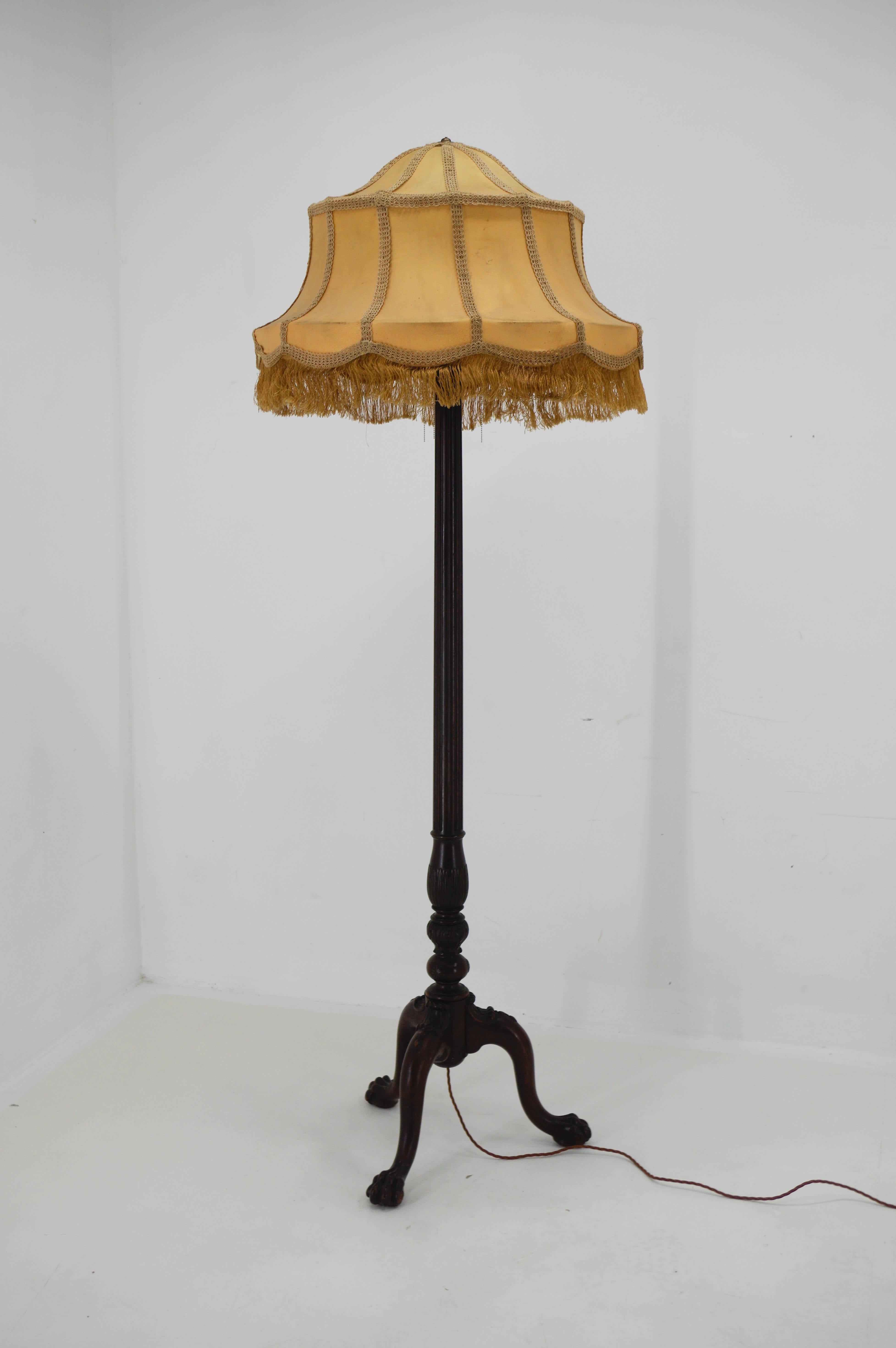 Austrian Art Nouveau Huge  Floor Lamp, 1910s For Sale