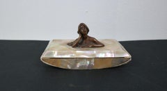 Art Nouveau inkwell, tapper