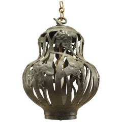 Art Nouveau Iron Lantern