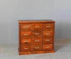 Art Nouveau Ironmongers Drawers Circa 1910