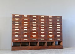 Art Nouveau Ironmongers Drawers Circa 1910