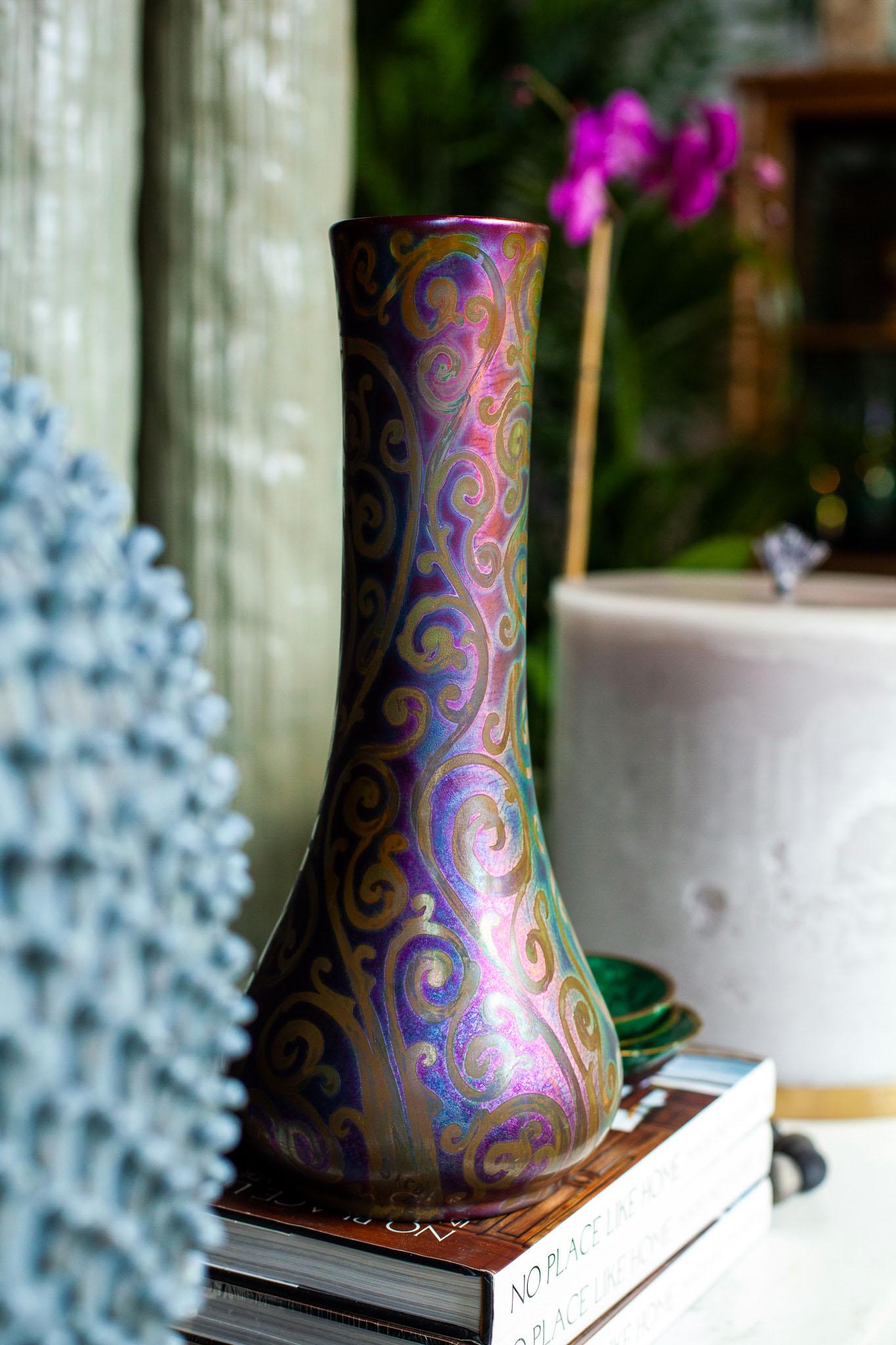 Art Nouveau Jacques Sicard Arabesque Vase 1