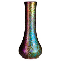 Vase Arabesque Art Nouveau Jacques Sicard