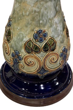 Jugendstil-Jardinière und Sockel, um 1910