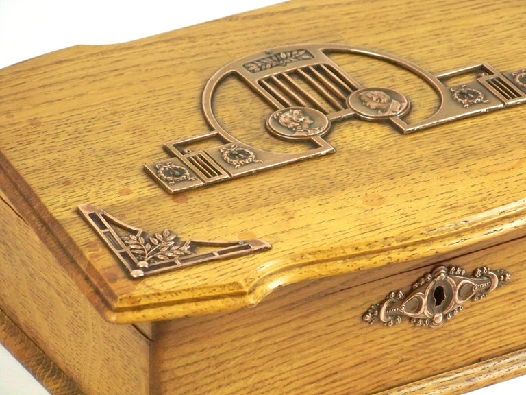 Austrian Art Nouveau Jewelry Box For Sale