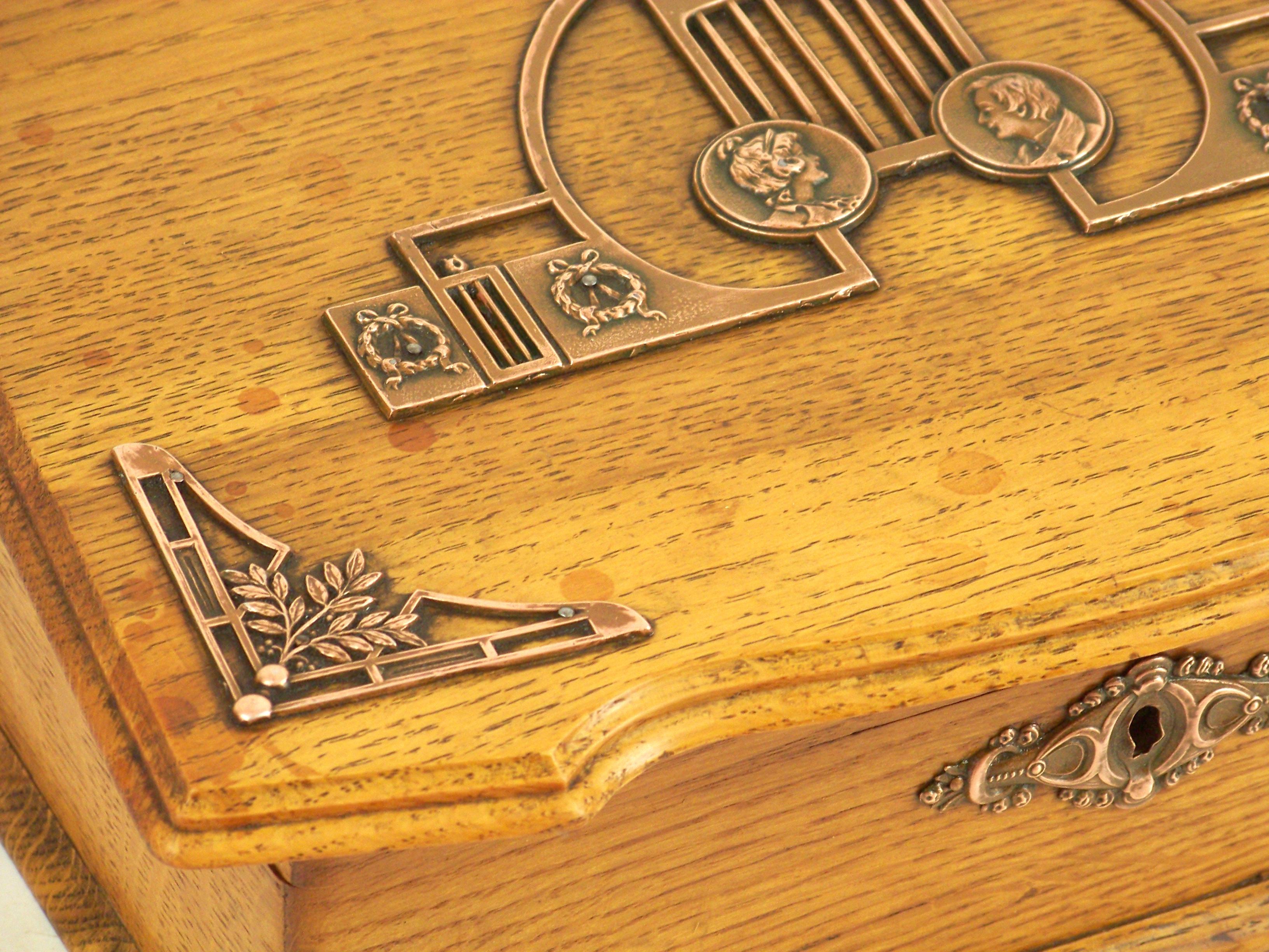 19th Century Art Nouveau Jewelry Box