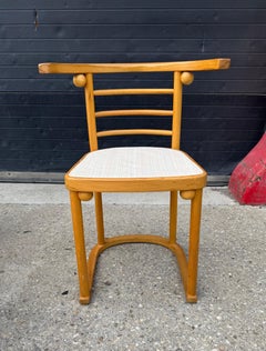 Jugendstil Josef Hoffmann Fledermaus Esszimmerstühle, Österreich, 1970er Jahre, 6er Set